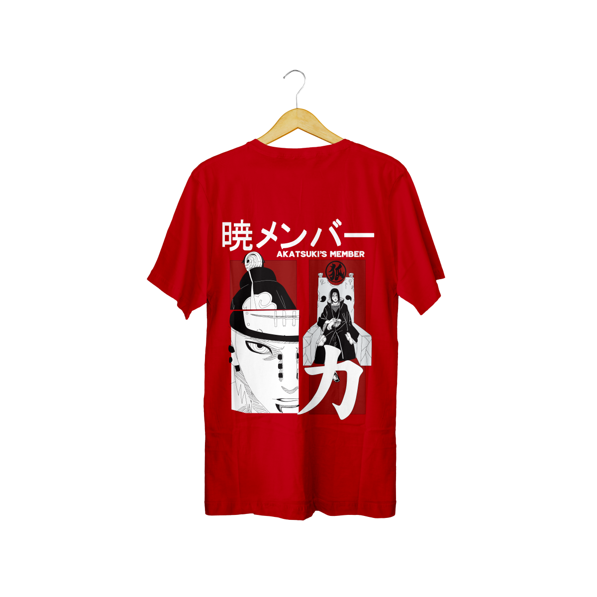 Anime Akatsuki Tshirt Back