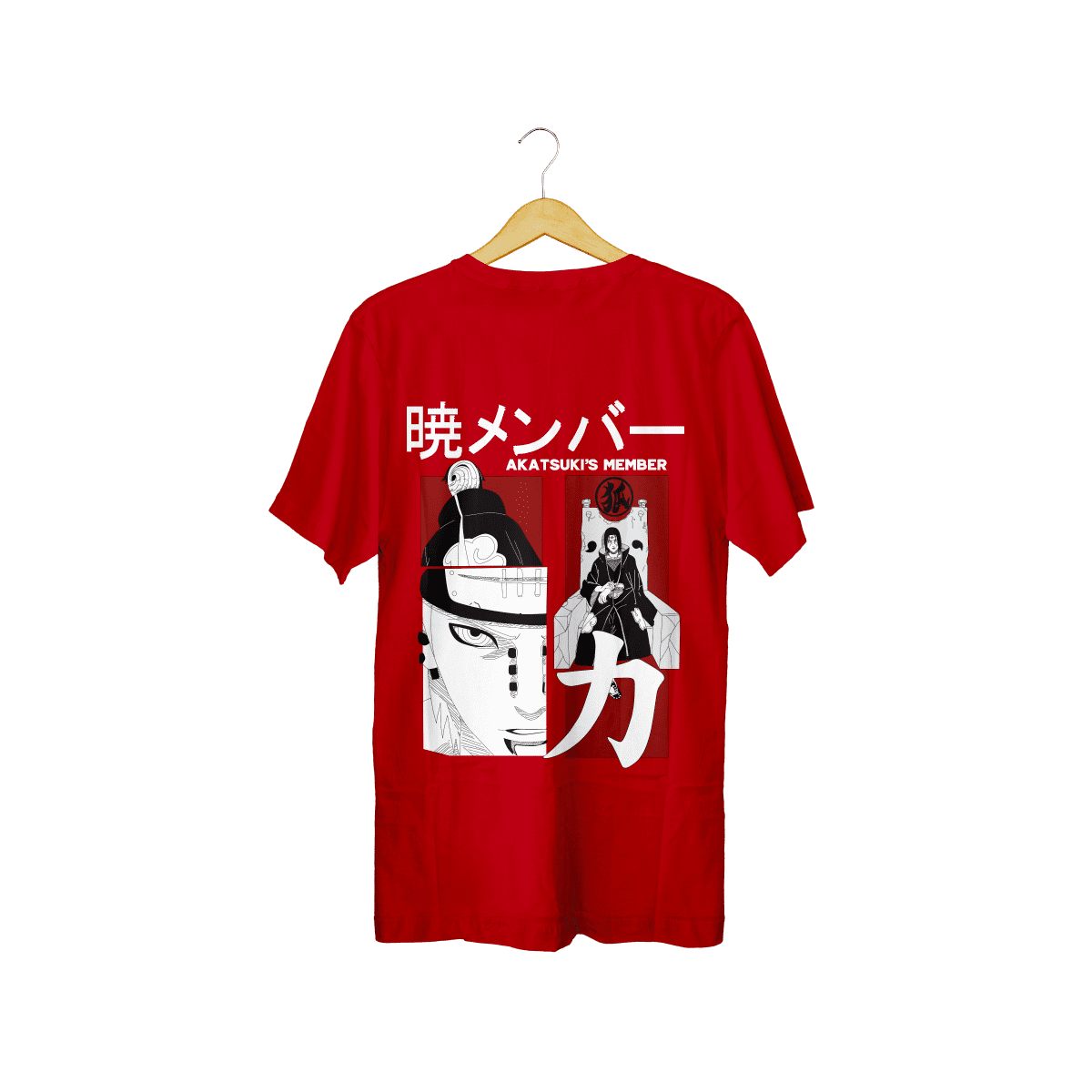 Anime Akatsuki Tshirt Back