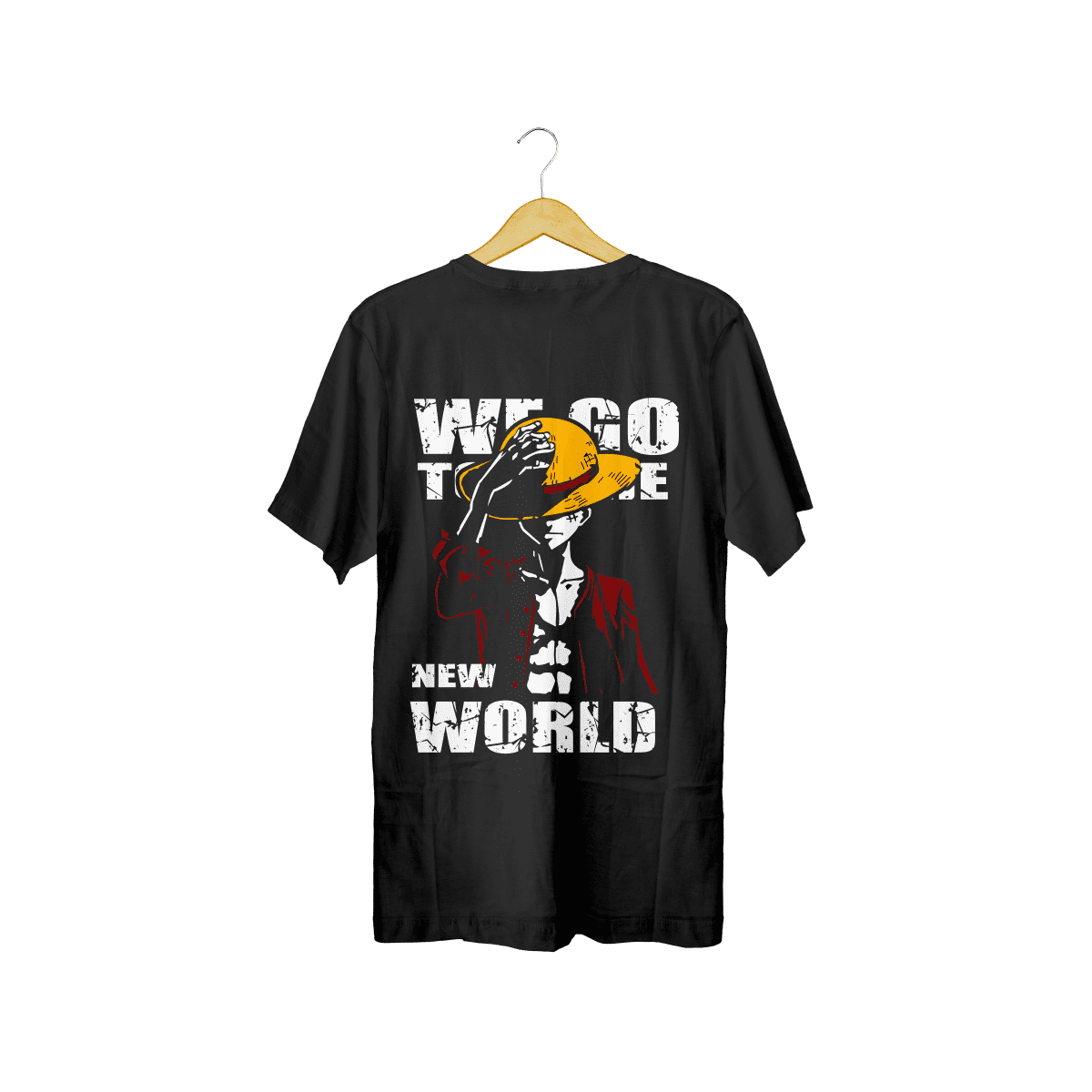 Anime One piece Tshirt Back